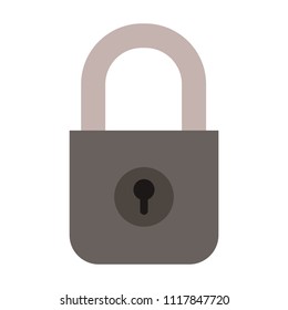 safe secure padlock icon