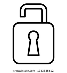 safe secure padlock icon