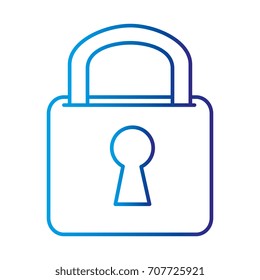 safe secure padlock icon