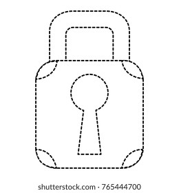 safe secure padlock icon