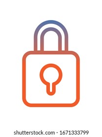 safe secure padlock isolated icon vector illustration design