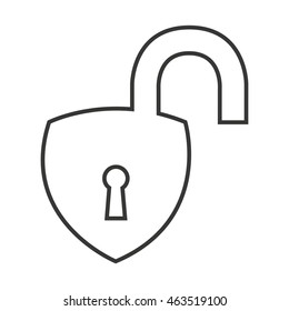 safe secure padlock security isolated icon vector illustration design