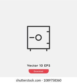  Safe Shield Protection icon vector, protect symbol. Modern flat vector illustration for web and mobile app