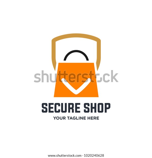 Safe Shop Logo Designs Secure Store Stock Vector (Royalty Free) 1020240628