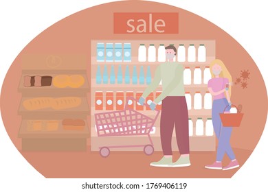 safe shopping in a coronavirus environment