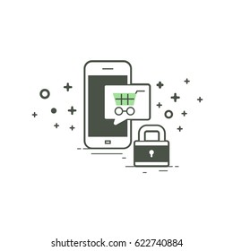 Safe shopping on mobile device, gadget