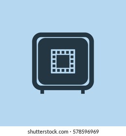 Safe sign icon