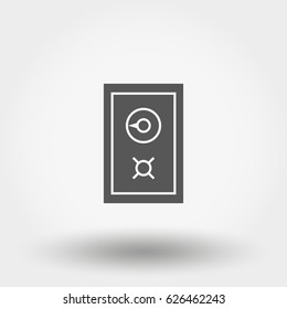 Safe Silhouette Icon Stock Vector (Royalty Free) 626462243 | Shutterstock