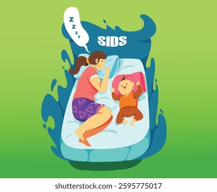 is it safe to sleep with a baby