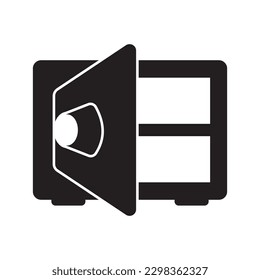 Safe storage symbol icon, logo vector illustration design template