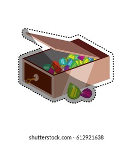 safe strongbox gemstones