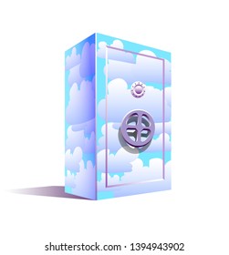 a safe that symbolizes Cloud Storage