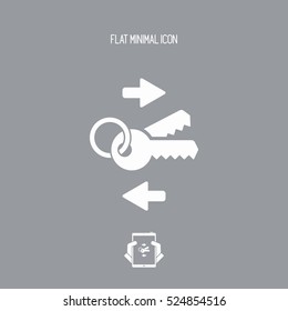 Safe transfer - Flat minimal icon