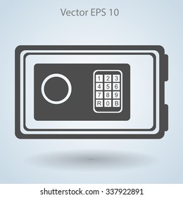 safe for valuables vector illustration