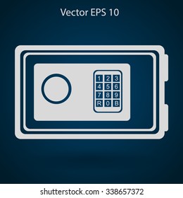 safe for valuables vector illustration