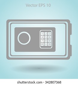 safe for valuables vector illustration