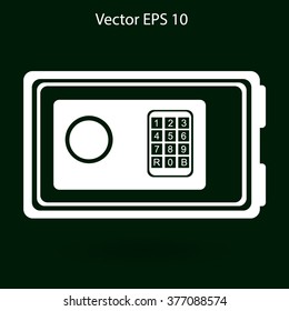 safe for valuables vector illustration