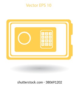 safe for valuables vector illustration