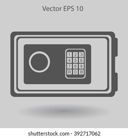 safe for valuables vector illustration