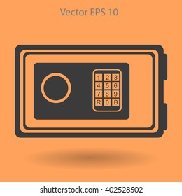 safe for valuables vector illustration