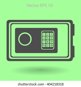safe for valuables vector illustration