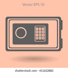 safe for valuables vector illustration