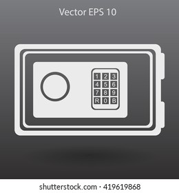 safe for valuables vector illustration