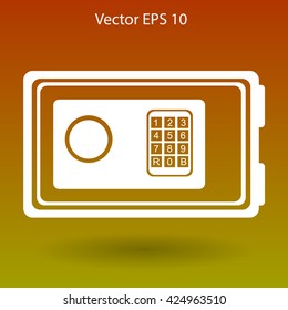 safe for valuables vector illustration