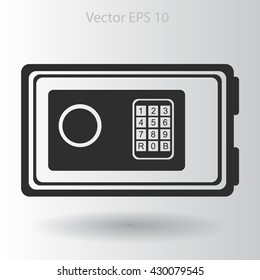 safe for valuables vector illustration