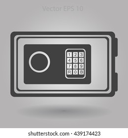 safe for valuables vector illustration