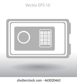 safe for valuables vector illustration