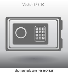safe for valuables vector illustration