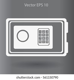 safe for valuables vector illustration