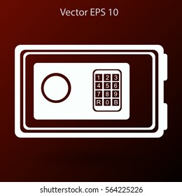 safe for valuables vector illustration
