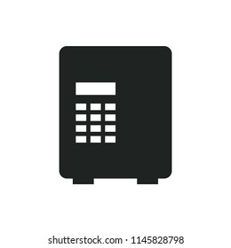 safe vector icon