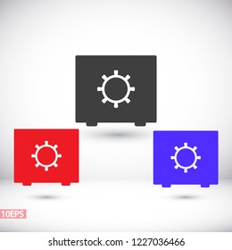 Safe Vector icon