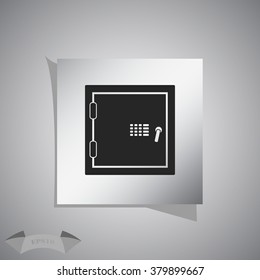 Safe vector icon