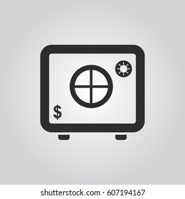 Safe vector icon