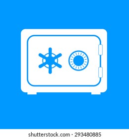 Safe vector icon, vector eps 10 illustration