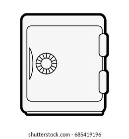 safe vector illustration