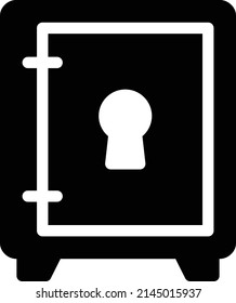 ilustración vectorial segura en un fondo transparente. Símbolos de calidad premium. Icono vector glifos para concepto y diseño gráfico.