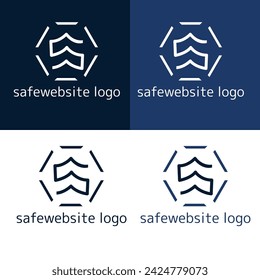 logotipo de sitio web seguro para uso empresarial