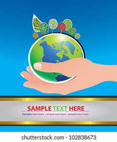 Safe world ,Vector