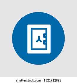  Safebox icon. Editable  Safebox icon for web or mobile.