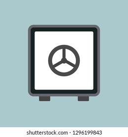 Safebox Icon Outline Vector
