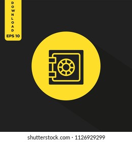 Safebox vector icon