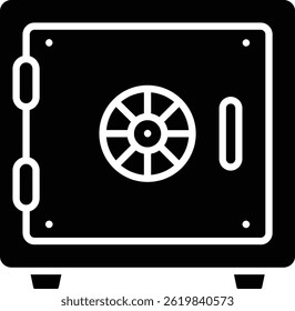 Safebox vector icon. Can be used for printing, mobile and web applications.