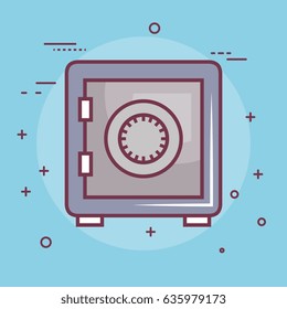Safe-deposit box icon