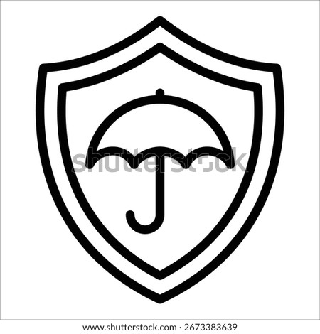 Safeguard Icon Element For Design