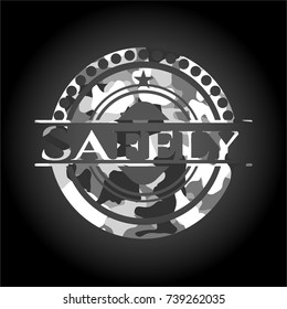 Safely on grey camo pattern